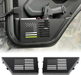 Maiker Metal Rear Door Organizer Storage Box For Jeep Wrangler JL JT