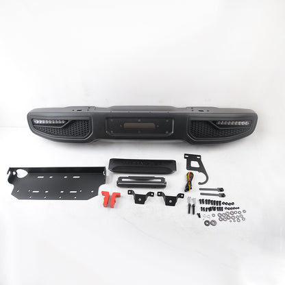 Maiker Sundancer Style Steel Front Bumper With Light For Jeep Wrangler JK