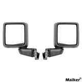 Maiker Original Rearview Mirror Assembly with Lights For Jeep Wrangler JL