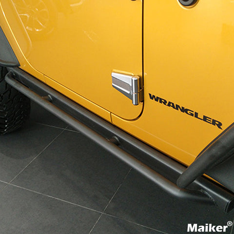 Maiker ครบรอบ 10 ปีวิ่งด้านคณะกรรมการขั้นตอนบาร์ Nerf สำหรับอุปกรณ์เสริม Jeep Wrangler JK