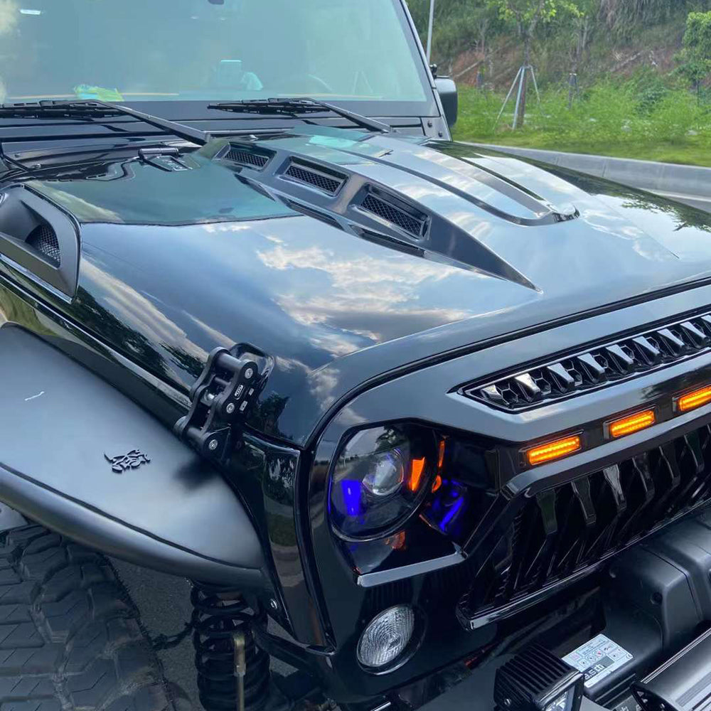 Maiker Replacement Hood Heat Dispersion For Jeep Wrangler JL