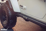 Maiker Side Step Bar พร้อม Cob Light สำหรับรถจี๊ป Wrangler JK JL JT อุปกรณ์เสริม 