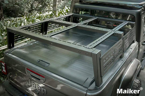 Maiker Bed Cargo Rack สำหรับรถจี๊ป Gladiator JT อุปกรณ์เสริม