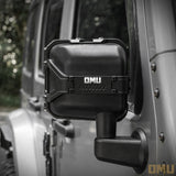 OMU Genesis Rearview Mirror Cover Rain Shield For Jeep Wrangler JK