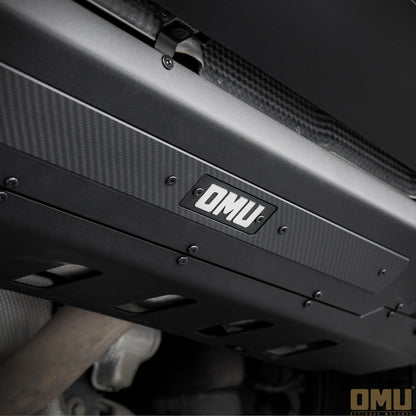 OMU Genesis Series Aluminum Exhaust Tailpipe Trim Kit for Land Rover Defender 110/130 with 3.0L Engine