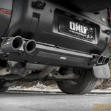 OMU Genesis Series Aluminum Exhaust Tailpipe Trim Kit for Land Rover Defender 110/130 with 3.0L Engine