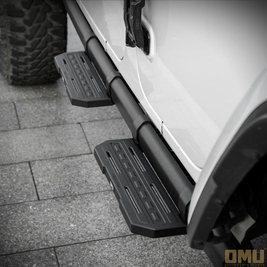 OMU Genesis Series Running Board Side Step For Jeep Wrangler JL