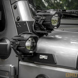 OMU Genesis A-pillar Dual Light Mount For Jeep Wrangler JK