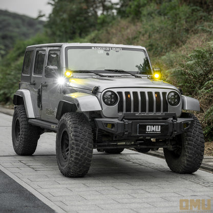 OMU Genesis A-pillar Dual Light Mount For Jeep Wrangler JK