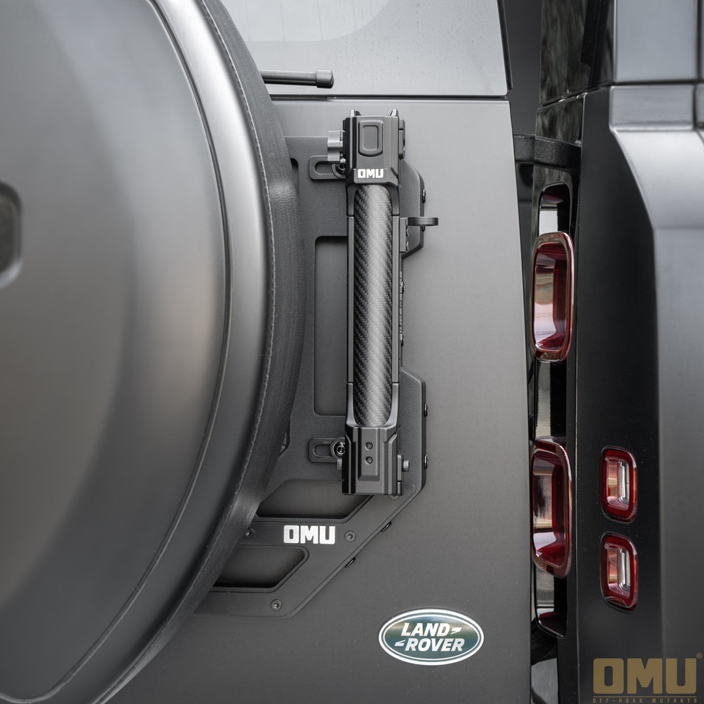 OMU Genesis Series Aluminum Flagpole Holder Brakcet for Land Rover Defender
