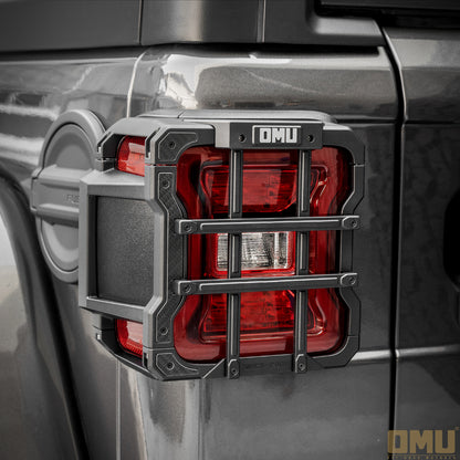 OMU Genesis Aluminum Taillight Cover for Jeep Wrangler JL Rubicon X