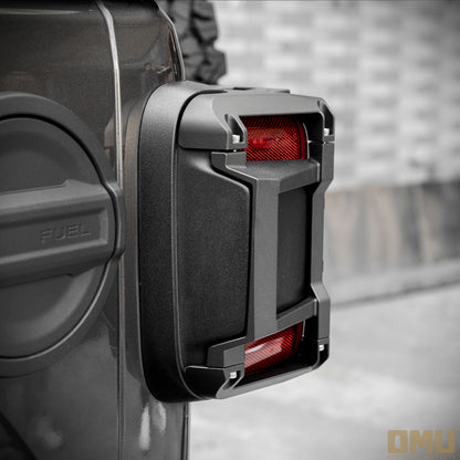 OMU Genesis Aluminum Taillight Cover for Jeep Wrangler JL Rubicon X