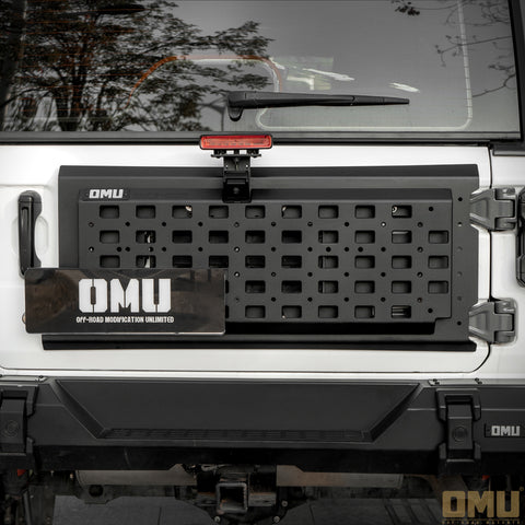 OMU Genesis Series Multi-Function Tailgate Expansion Panel for Jeep Wrangler JL
