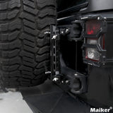 Maiker Aluminum Tactical Flagpole Holder Bracket For Jeep Wrangler JKJL Accessories