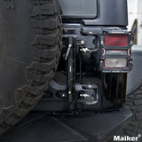 Maiker Aluminum Tactical Flagpole Holder Bracket For Jeep Wrangler JKJL Accessories