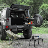 Tacmolle Tactical Tailgate Table Storage MOLLE Panel For Jeep Wrangler JK JL
