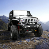 Maiker Front Bumper With Light For Jeep Wrangler JK Accessories