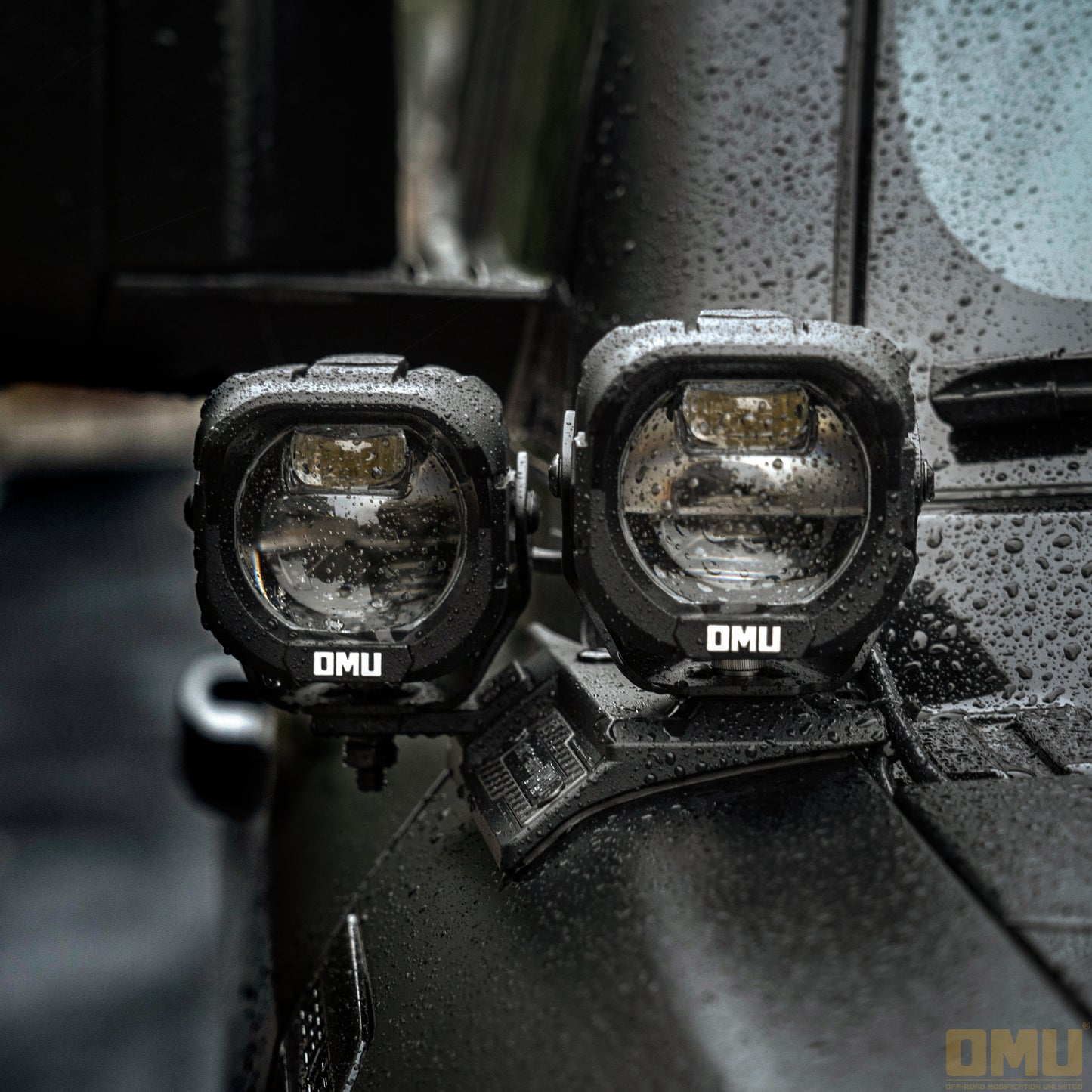 OMU Genesis Series Dual A-pillar Light Mount For New Land Rover Defender 90/110/130