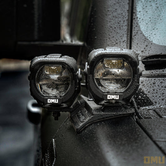 OMU Genesis Series Dual A-pillar Light Mount For New Land Rover Defender 90/110/130