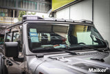 สปอยเลอร์หลังคา Maiker พร้อมไฟสำหรับอุปกรณ์เสริม Jeep Wrangler JL