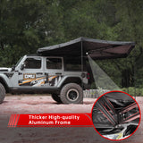 Overland 270° Awning House Tent for Driver Side, Only Top Awning Not Include Side wall