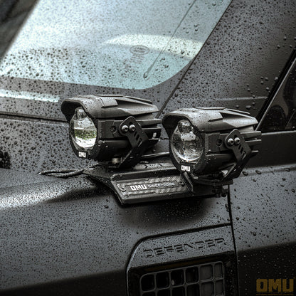 OMU Genesis Series Dual A-pillar Light Mount For New Land Rover Defender 90/110/130