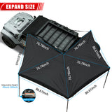 Overland 270° Awning House Tent for Driver Side, Only Top Awning Not Include Side wall