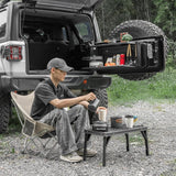 Tacmolle Tactical Tailgate Table Storage MOLLE Panel For Jeep Wrangler JK JL