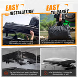 Foldable 2-3 People Amphibious Inflatable Car Roof Top Tent With Ladder for Camping Outdoor