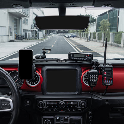 OMU Genesis Series Multi-Function Center Console Bracket For Jeep Wrangler JL