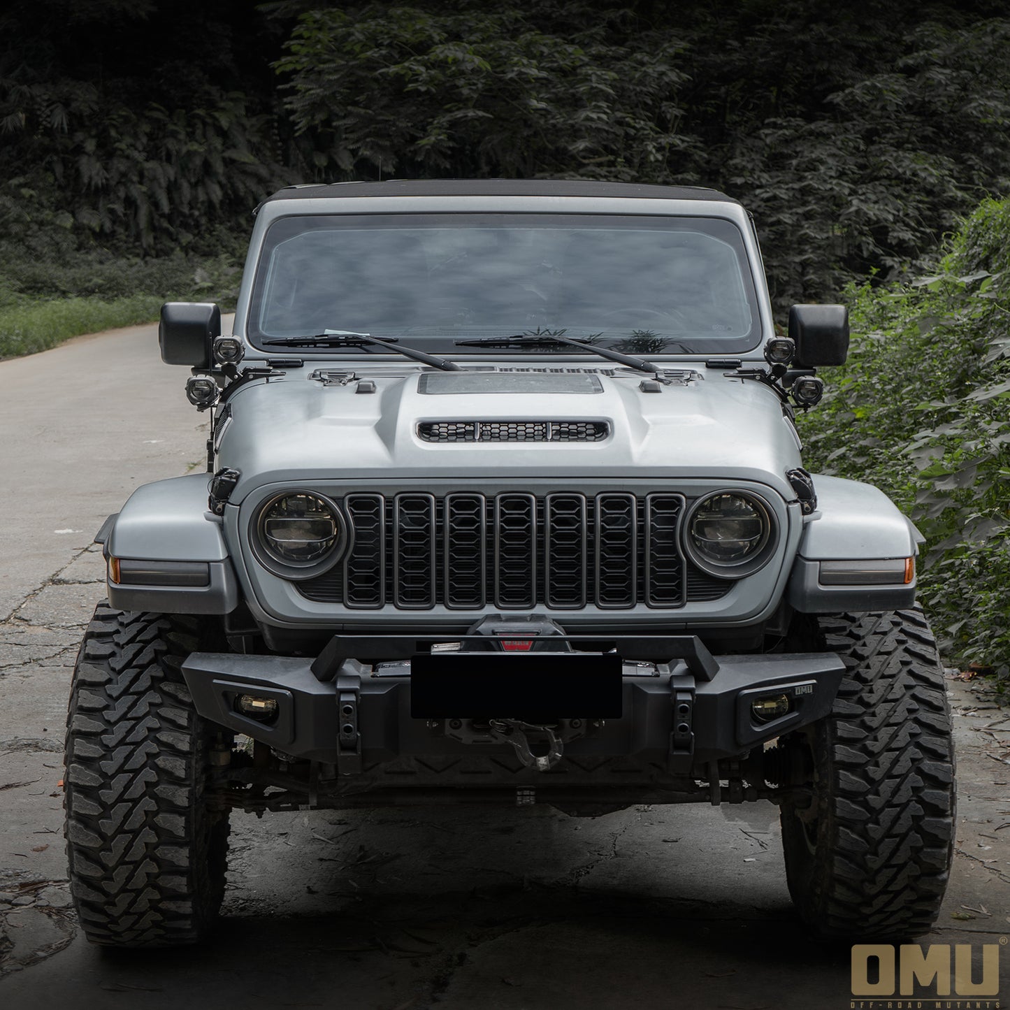 OMU Genesis Dual A-pillar Light Mount For Jeep Wrangler JL