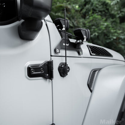 Maiker อลูมิเนียมเสาอากาศฐานสำหรับ JEEP Wrangler JKJL/JT อุปกรณ์เสริม