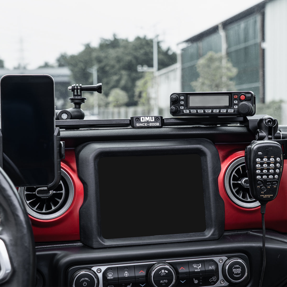 OMU Genesis Series Multi-Function Center Console Bracket For Jeep Wrangler JL