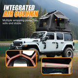Foldable 2-3 People Amphibious Inflatable Car Roof Top Tent With Ladder for Camping Outdoor