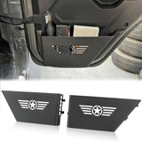 Maiker Metal Rear Door Organizer Storage Box For Jeep Wrangler JL JT