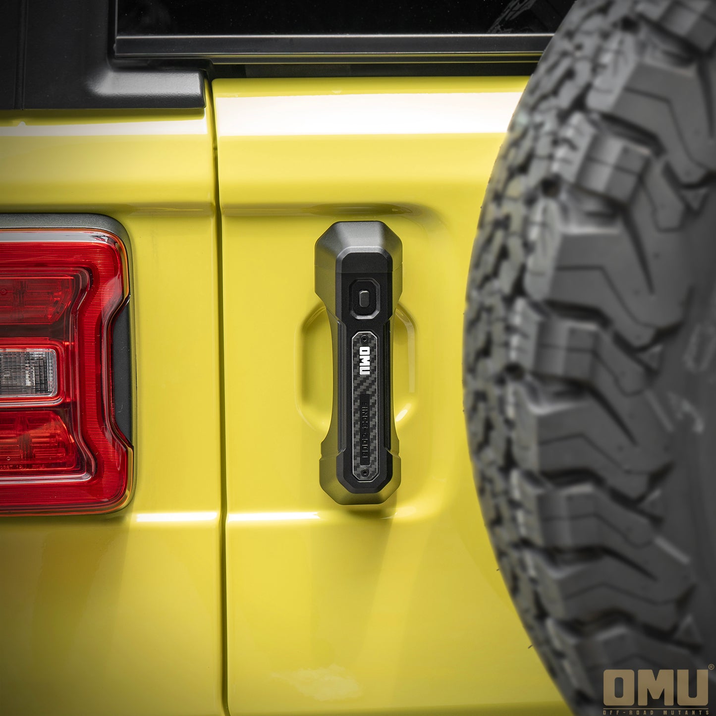Jeep Wrangler JL JT用 OMU Genesisシリーズ アルミドアハンドル