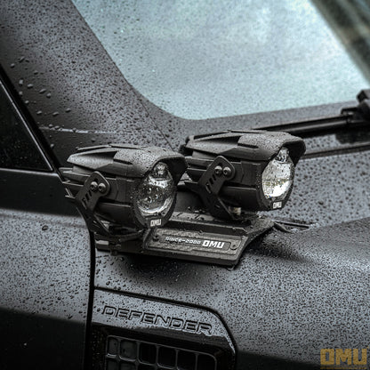 OMU Genesis Series Dual A-pillar Light Mount For New Land Rover Defender 90/110/130