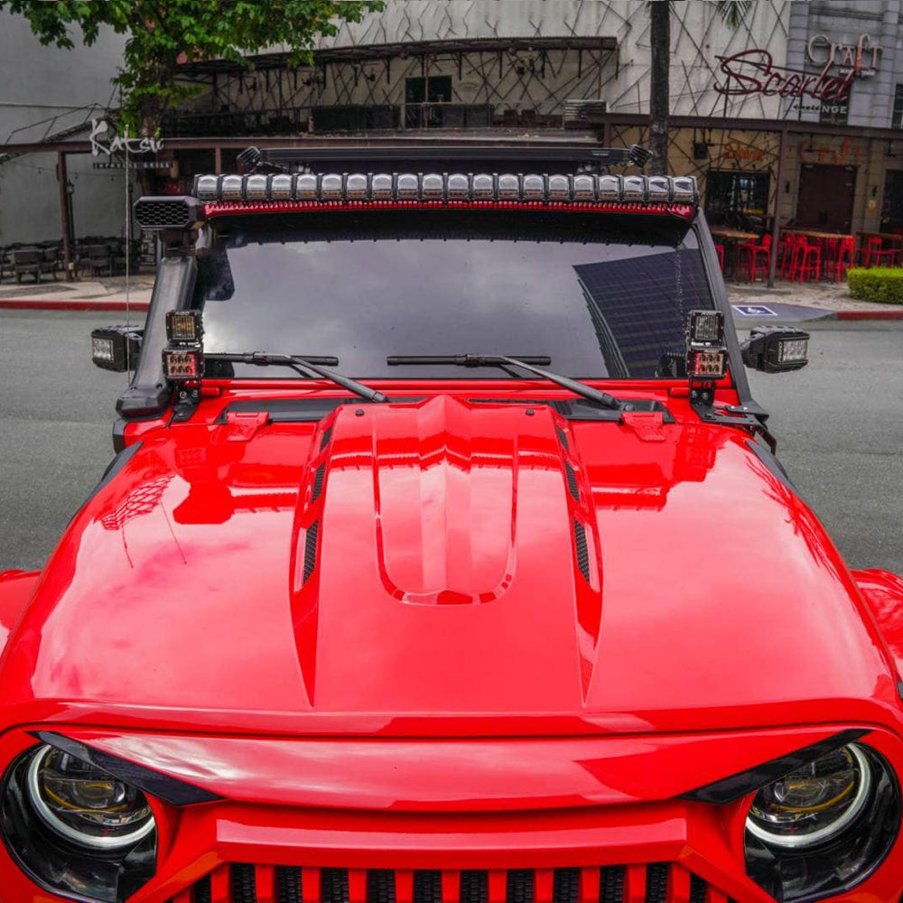 Maiker Replacement Hood Heat Dispersion For Jeep Wrangler JL