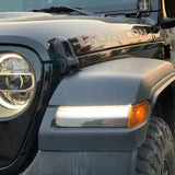 Maiker LED Fender Daytime Running Light For Jeep Wrangler JL JT