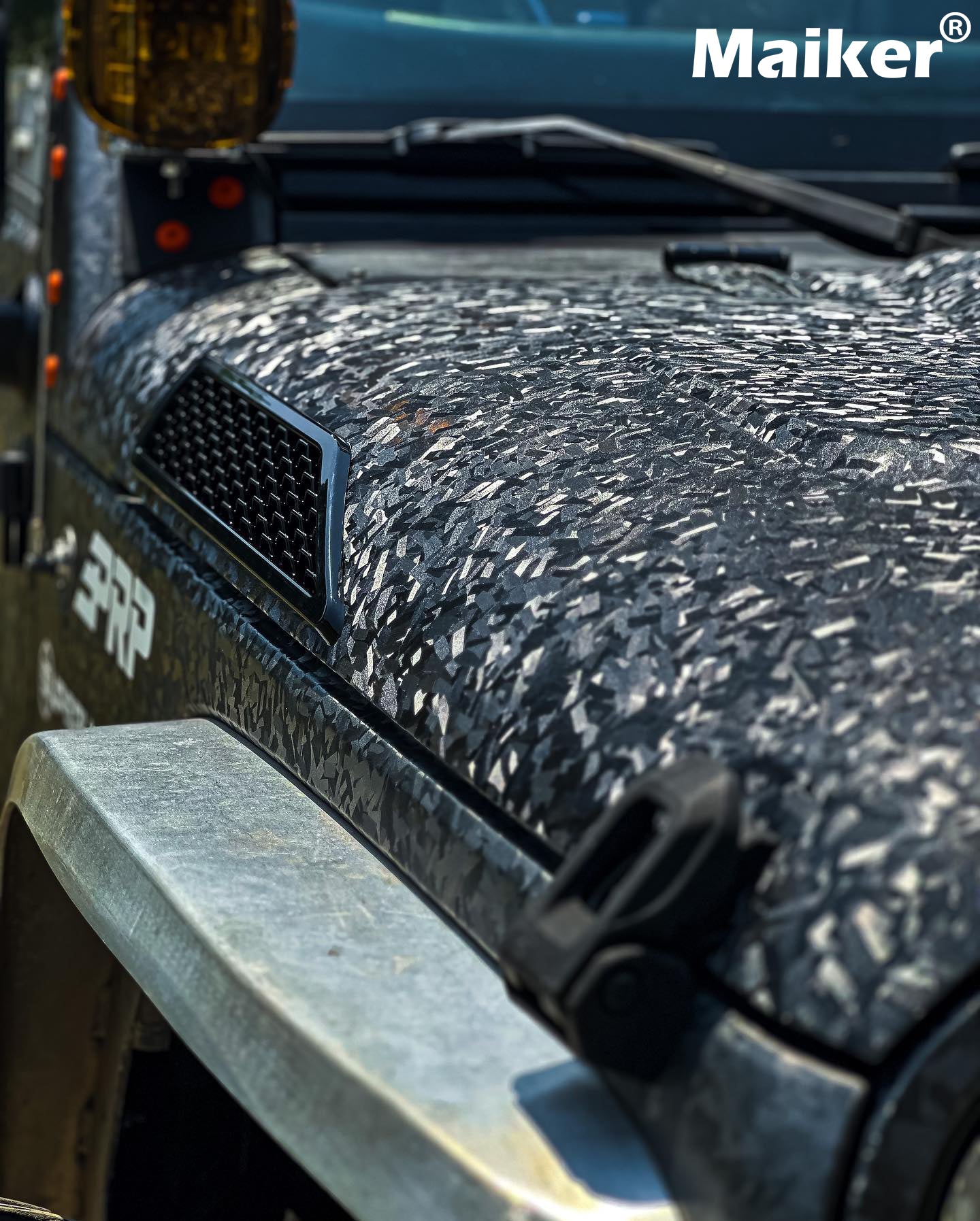 Maiker Space Capsule Engine Hood For Jeep Wrangler JK/JL Gladiator JT Accessories