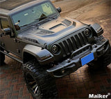 ฝาครอบฝากระโปรงหน้ารถ jeep wrangler JL อะไหล่รถยนต์ 2018+ จาก Maiker offroad 