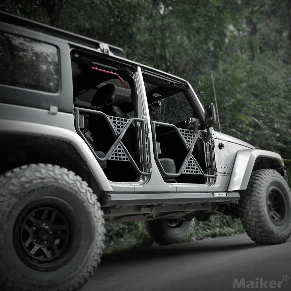 X-Tactics 4 Door Half Door With Rearview Mirror For Jeep Wrangler JL For Jeep Gladiator JT