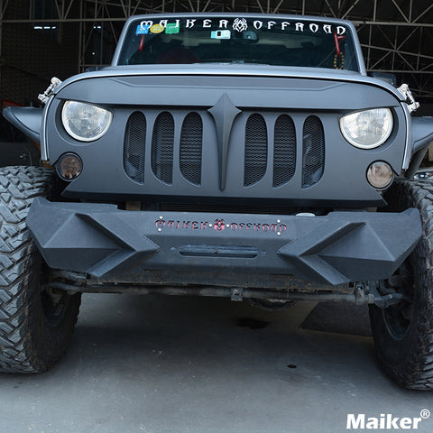 Maiker กระจังหน้าใหม่สำหรับอุปกรณ์เสริม Jeep Wrangler JK