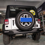 Maiker Sundancer Style Steel Rear Bumper With Light For Jeep Wrangler JK