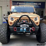 Maiker ABS กระจังหน้าสำหรับรถจี๊ป Wrangler JK อุปกรณ์เสริม 