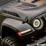 ฝาครอบฝากระโปรงหน้ารถ jeep wrangler JL อะไหล่รถยนต์ 2018+ จาก Maiker offroad 