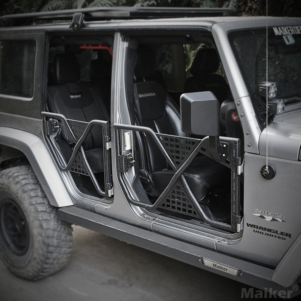 X-Tactics 4 Door Half Door With Rearview Mirror For Jeep Wrangler JL For Jeep Gladiator JT