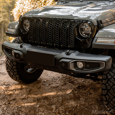 Maiker 10th Anniversary Plastic Front Bumper For Jeep Wrangler JL JT Accessories