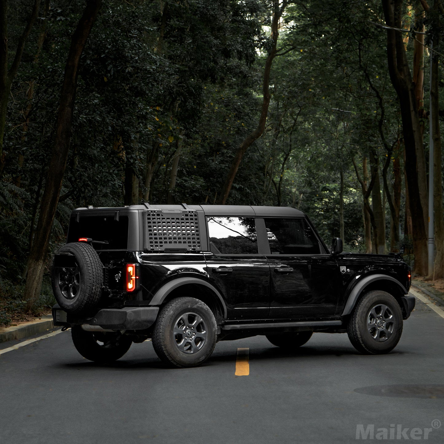 Maiker Multifunctional Side Window Expansion Panel For Ford Bronco