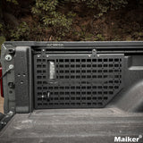 Maiker Side Bed MOLLE Panel System Cargo Storage Organizer For Jeep Gladiator JT